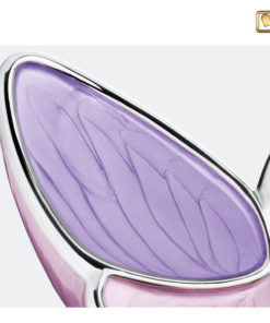 Vlinder urn roze A1040 zoom
