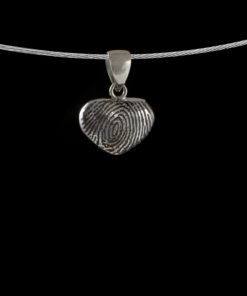 hanger met vingerafdruk