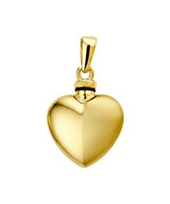Gouden ashanger hart