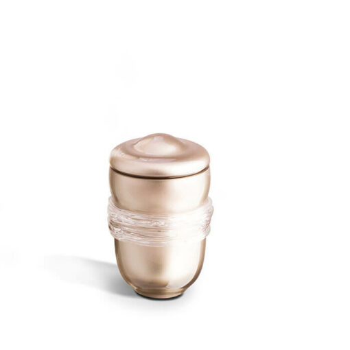 Glazen urn van Boheems kristal champagne