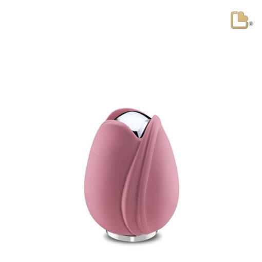 Mini urn tulp roze